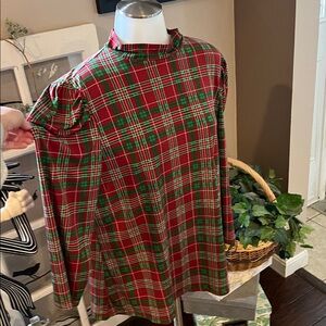Zero 2 Eight Plaid Top